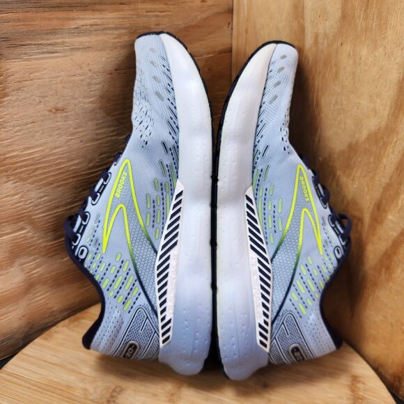 Brooks Glycerin GTS 20 Womens Blue Running Shoes Sneakers Size 9 - Picture 7 of 9